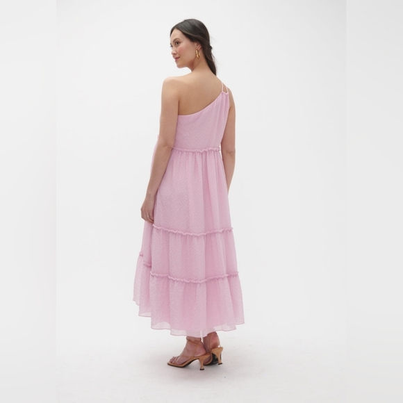 HATCH The Joy Midi Sleeveless Maternity Dress In Lilac Size 2 Women's - Picture 7 of 14